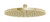 Vivid Shower Rose Round 230mm 5Star Brushed Gold [155285]