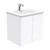 Dolce 600 Ceramic Moulded Basin-Top + Fingerpull Gloss White Cabinet Wall-Hung 3 Tap Hole [197532]