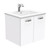 Dolce 600 Ceramic Moulded Basin-Top + Unicab Gloss White Cabinet Wall-Hung 3 Tap Hole [197536]