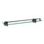 Alpha II Glass Shelf 530mm Black [156582]