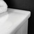 Dolce Ceramic Moulded Basin-Top + Edge Scandi Oak Cabinet Wall-Hung 1 Door 2 Left Hand Drawer 750mm 1 Tap Hole [197597]