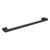 Edge II Single Towel Rail 635mm Black [156591]