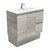 Dolce 900 Ceramic Moulded Basin-Top + Edge Industrial Cabinet on Kick Board 2 Door 2 Left Drawer 3 Tap Hole [197747]
