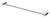 Vivid Slimline Towel Rail Single 600mm Chrome [156687]