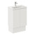 Vanity on Kickboard Ceramic Gloss White [271574]