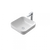 Tribute Inset Basin Square 400mm No Overflow White 0 Tap Holes [156785]