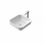 Tribute Inset Basin Square 400mm No Overflow White 0 Tap Holes [156785]