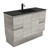 Montana 1200 Solid Surface Moulded Basin-Top + Edge Industrial Cabinet on Kick Board 2 Door 4 Drawer 3 Tap Hole [196393]