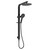 Kaya Deluxe Twin Shower Matte Black [299943]