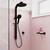 Kaya Deluxe Twin Shower Matte Black [299943]