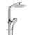 Kaya Deluxe Twin Shower Brushed Nickel [299944]