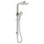 Kaya Deluxe Twin Shower Brushed Nickel [299944]
