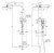 Tono Deluxe Twin Shower Gunmetal [299938]