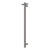 Isabella Vertical Heated Towel Rail 100 x 900mm Gunmetal [299974]