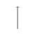 Isabella Vertical Heated Towel Rail 100 x 900mm Gunmetal [299974]
