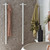 Isabella Vertical Heated Towel Rail 100 x 900mm Matte White [299973]