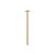 Isabella Vertical Heated Towel Rail 100 x 900mm Urban Brass [299978]