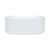 Eleanor Fluted Freestanding Acrylic Bath 1500mm [299969]