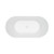 Eleanor Fluted Freestanding Acrylic Bath 1500mm [299969]