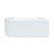 Eleanor Fluted Left-Hand Acrylic Corner Bath 1500mm [299972]