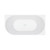 Eleanor Fluted Left-Hand Acrylic Corner Bath 1500mm [299972]