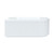 Eleanor Fluted Right-Hand Acrylic Corner Bath 1500mm [299971]