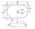Eleanor Oval Above Counter Fluted Basin Gloss White [299955]