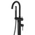 Kaya Floor-Mounted Bath Mixer With Hand Shower Matte Black [300348]