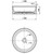 Ambition Counter Top Basin Round 400mm 0 Tap Holes [158561]
