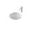 Liano II 440mm Round Under/Over Counter Basin Matte White [284911]