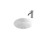 Liano II 440mm Round Under/Over Counter Basin White [284910]