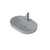 Liano II 600mm Pill Inset Basin with Tap Landing (1 Tap Hole) Matte Grey (Special Order) [284928]