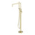 Zen SS316L Freestanding Bath Mixer Brushed Gold [300133]