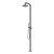 Zen SS316L Outdoor Freestanding Shower Column Graphite [300207]