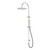 Zen SS316L Twin Shower with Outdoor Shower Hose Brushed Nickel [300224]