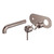 Zen SS316L Wall Basin/Bath Mixer 185mm Spout (Trim Kit Only) Brushed Bronze [300212]