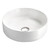 Reba Above Counter Round Basin 360mm x 120mm x 360mm Gloss White [158251]