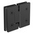 180 Degree Glass to Glass Shower Hinge 10mm Glass  Matte Black [300204]