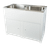 Classic 45L + 45L SS Twin Laundry Unit White Metal [069748]