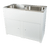Classic 45L + 45L SS Twin Laundry Unit White Metal [069748]