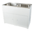 Classic 45L + 45L SS Twin Laundry Unit White Metal [069748]