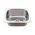 Classic Utility Sink with Bypass 35L Stainless Steel 2TH [063881]