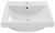 Virtue Square Insert Basin 1 Tap Hole with Chrome Plug and Waste [136395]