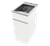 Nugleam Soft Close 1 Door Laundry Unit 35L Stainless Steel 1 Tap Hole [166501]