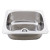 Classic 35L Utility Sink with By-Pass & Overflow 2 Tap Hole Stainless Steel [191425]