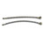 Mixer Tails Pair M10 Lead Free Nylon Braided PERT LF [286106]