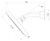 Vivid Slimline Shower Arm & Round Rose 155mm 3Star Chrome [158851]