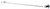 Vivid Towel Rail Single 900mm Chrome [158886]