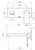 Teva Wall Basin / Bath Mixer Set (Trim Kit Only) Matte Black Lead Free [300582]