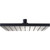 Monaco Square Shower Rose 250mm Matte Black 3Star [158940]